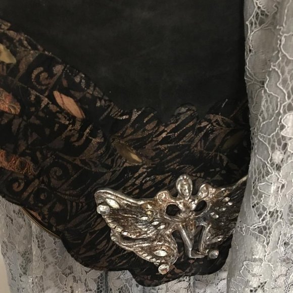 Lucas Lia Leather Handbag, Angel Logo - Crossbody Purse  PRS1 - Picture 12 of 12